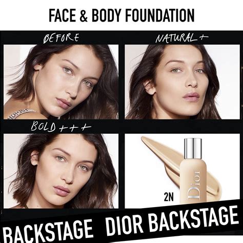 dior face and body combination|dior backstage face.